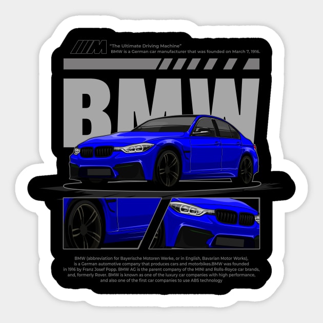 bmw m4 Sticker by move it